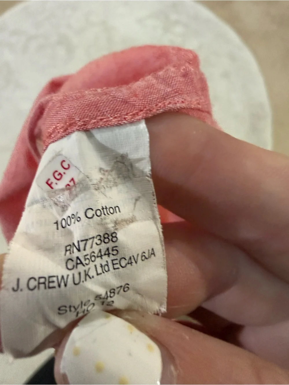 J.Crew XL Pink Cotton Button Front Utility Shirt Roll Tab Sleeve‎ Casual Top